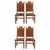 Mexican Chairs Designed and Hand Painted by Alejandro Rangel Hidalgo - Set of 4 For Sale - Image 9 of 9