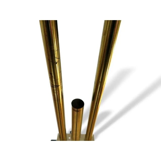 Floor Lamp in Brass from Frandsen, Denmark, 1970s For Sale - Image 9 of 11