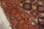 19th Century 1880s Brown Oxidized Tribal Antique Baluch Turkmen Rug 3'0" X4'10" Handknotted Wool Carpet For Sale - Image 5 of 12