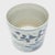 Chinese Blue and White Peony Brush Pot For Sale - Image 4 of 8