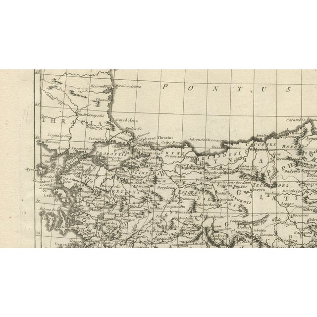 AEG, Map of Turkey, Asia Minor and the Ottoman Levant, 1780 For Sale - Image 9 of 11