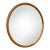 Porada Giove Mirror With Canaletta Walnut Frame For Sale