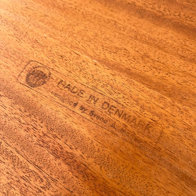 Round Teak Dining Table with Extension by Svend Åge Madsen, 1960s For Sale - Image 13 of 15