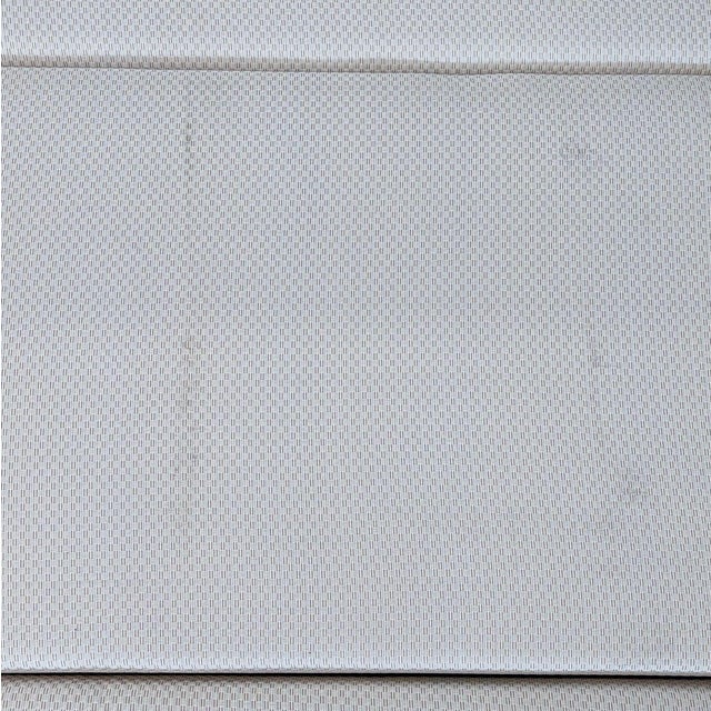 West Elm Modern Sleeper Sofa With Rolled Arms and Three Cushions For Sale - Image 12 of 12