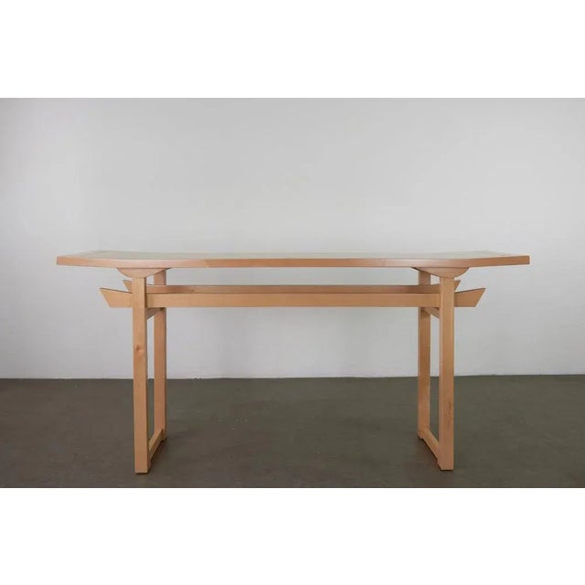 Beige Vintage Console Table, 1970s For Sale - Image 8 of 8