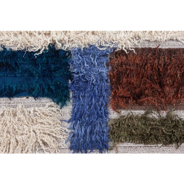 Modern Modern High-Low Tulu Rug – A Tactile Work of Art by Doris Leslie Blau For Sale - Image 3 of 8