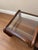 Mid-Century Modern 1970s Postmodern Walnut Waterfall Tables Attributed to Lou Hodges for Mersm For Sale - Image 3 of 5