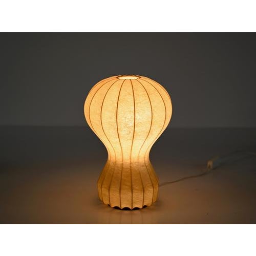 Beige Gatto Cocoon Table Lamps by Castiglioni for Flos, Italy, 1960s, Set of 2 For Sale - Image 13 of 16