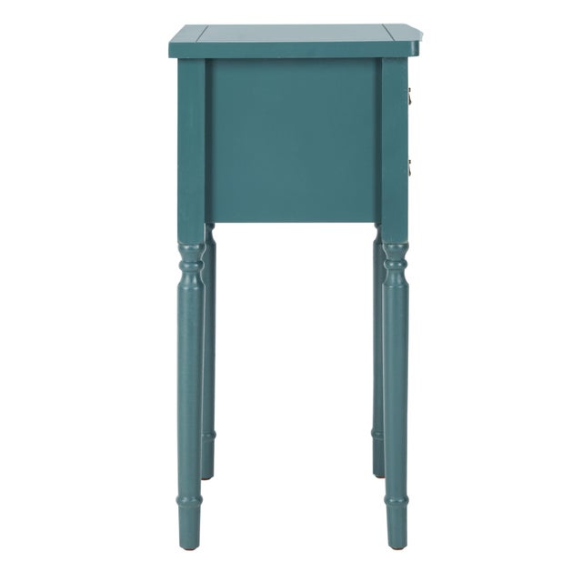 Coquettish and feminine, The End Table is inspired by the boudoirs of great French courtesans. Bathed in a teal painted...