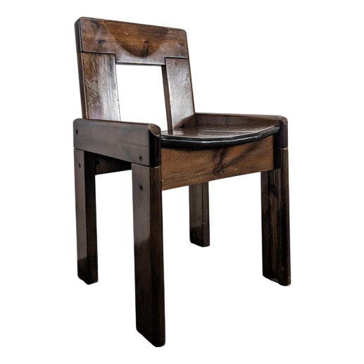 Pine Chairs by Silvio Coppola, Set of 4 For Sale