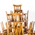 Honey Bentwood Dining Chair from Baumann, 1950s For Sale - Image 6 of 10