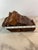 Mid 20th Century Studio Craft Raw Edge Tropical Hardwood Jewelry Box by Galería Arenal For Sale - Image 9 of 10