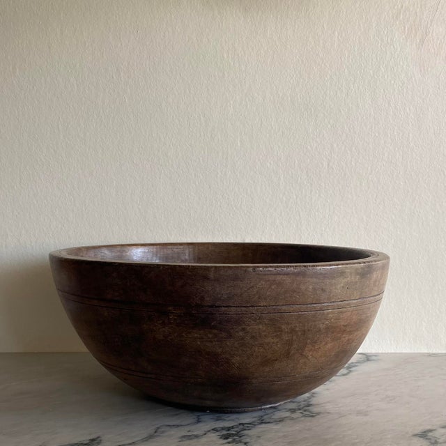 Wooden Salad Bowl, 1960s For Sale - Image 4 of 10