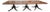 English Regency Crossbanded Mahogany Triple-Pedestal Dining Table For Sale