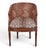 Louis XVI Carved Oak & Cane Barrel-Back Armchairs With Leopard Upholstery-Set of 6 For Sale - Image 10 of 13