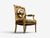 Louis Xvi, French Arm Chair, Versace Fabric, Giltwood, France, 1960s For Sale - Image 13 of 17