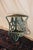 1930s Folk Art Green and Gold Scroll Shelf For Sale - Image 6 of 13
