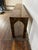 Brown Tortoise Burled Laminate Parsons Console Table For Sale - Image 8 of 9