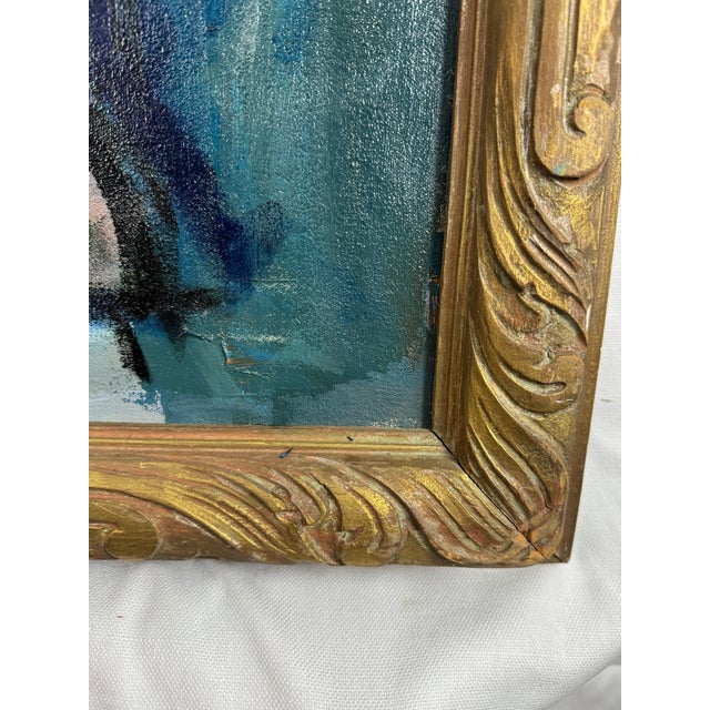 Maxine Estachy 1950 French Portrait For Sale - Image 4 of 5