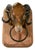 Antique French Rams Head from Butchers Shop, 19th Century For Sale - Image 10 of 10