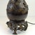 Brown Antique Japanese Bronze Lamp, 1910s For Sale - Image 8 of 11