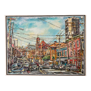 Tyka Oil Painting "Main on Main"
