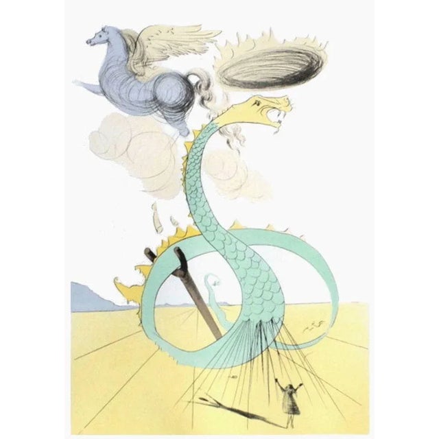 Salvador DALI (After) TEATRO MUSEO FIGUERAS INAUGURACION 8 1974 original lithograph poster on matt poster paper unsigned...