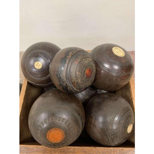 English Wooden Bowls, Set of 20 For Sale - Image 6 of 18