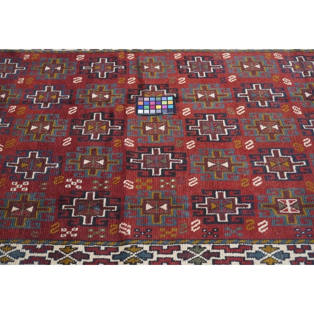Kazak Rug 3'10'' X 5'9'' For Sale - Image 9 of 10