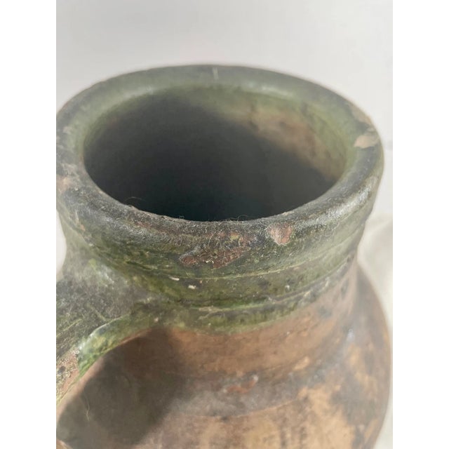 Antique Terracotta Amphora Olive Oil Pot. For Sale - Image 9 of 13