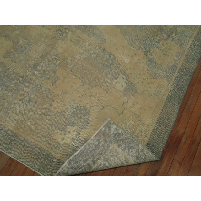 Mid-Century Modern Mid 20th Century Pictorial Turkish Rug For Sale - Image 3 of 6