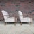 Mid 20th Century Pair of Restored European Modern Lounge Chairs in Teddy Mohair Style Fabric For Sale - Image 5 of 12