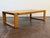 1970's oak waterfall coffee table designed by Lou Hodges for California Design Group in good vintage condition. Minor...