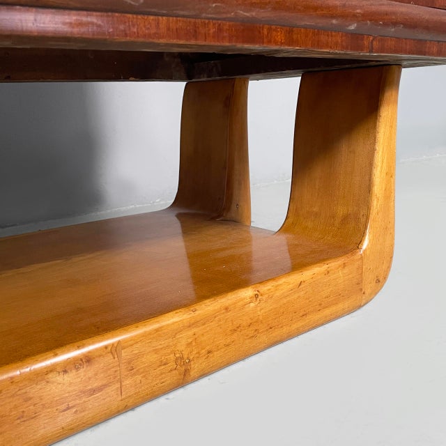 Art Deco Italian Chest of Drawers in Wood and Marble, 1930s For Sale - Image 17 of 18
