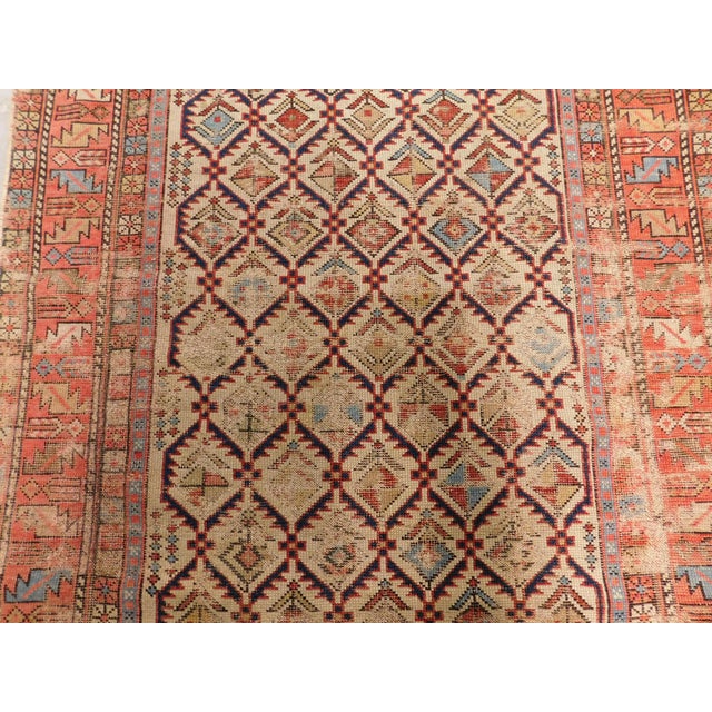 Antique Caucasian Rug. 3'x5' For Sale In Los Angeles - Image 6 of 18
