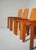 Brown Dining Chairs by Afra and Tobia Scarpa for Molteni, Italy, 1970s, Set of 4 For Sale - Image 8 of 18