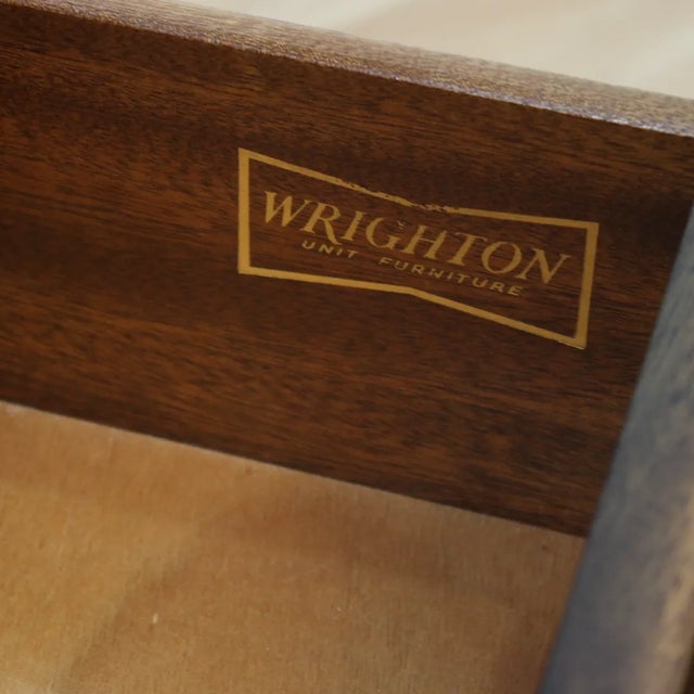 1960s Mid Century Dresser Cabinet by Wrighton Furniture For Sale - Image 12 of 12