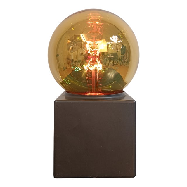 Golden Globe Lamp from Philips, 1970s For Sale