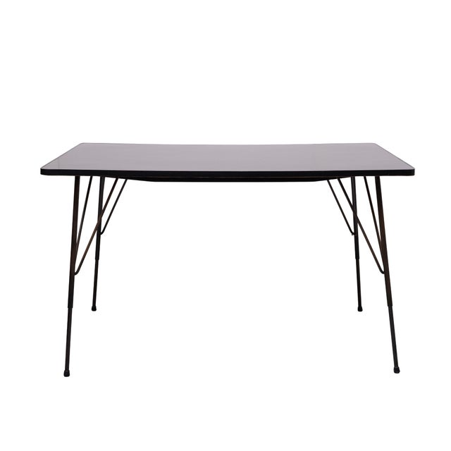 Mid-Century Modern Adjustable Dining Table by Rudolf Wolf for Elsrijk, Holland, 1950s For Sale - Image 3 of 11