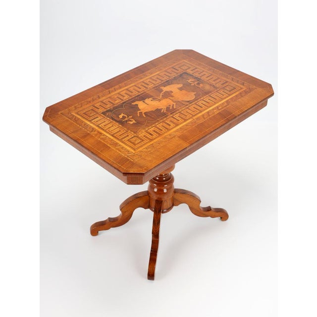 19th Century Italian Tilt Table, 1860 For Sale - Image 12 of 17
