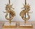 Bespoke seahorse bronze table lamps - a Pair or Set of 2. Dimensions: Total H 25.25" Rectangular Base: W 7.75" x D 4.75"...