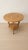 20th Century Vintage Round Wooden Coffee Table with Lower Shelf, 1940s For Sale - Image 12 of 13