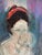 Oil on Board Painting of Mother and Child. Signed bottom right Emil Kashou 1974. Heavy applied paint gives a beautiful...