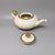 German White, Blue and Gold Porcelain Tea Set/Coffee Set, 1950s, Set of 11 For Sale - Image 4 of 12
