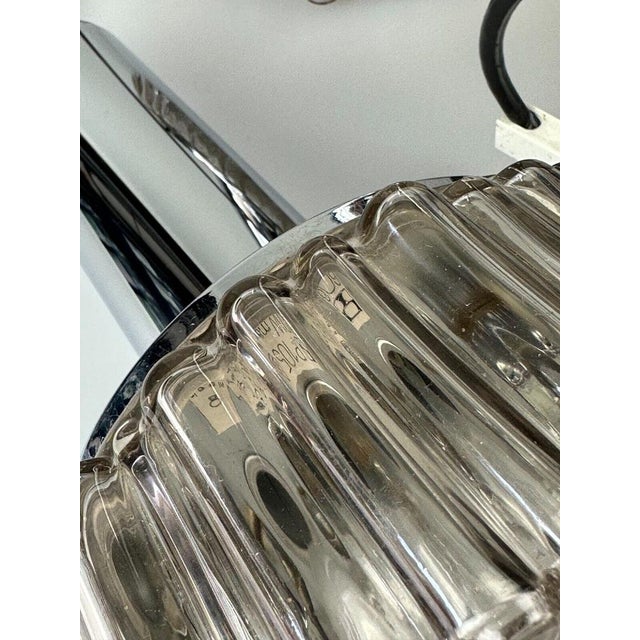 Mid-Century Modern Flame Cascade Lamp in Chrome Glass by Staff Leuchten, Germany, 1970s For Sale - Image 3 of 18