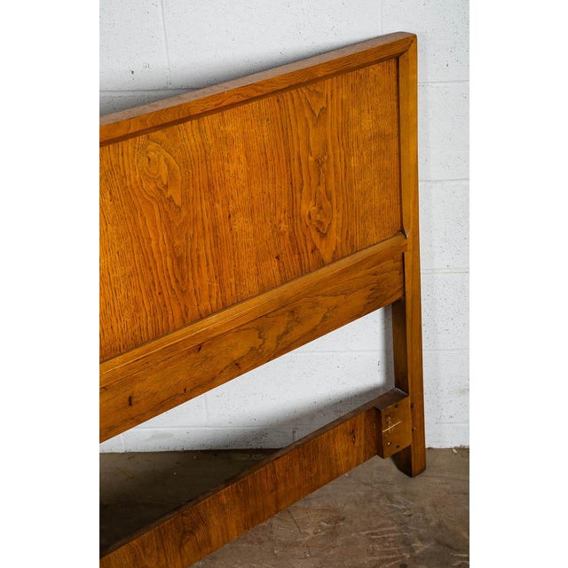 1960s Drexel Mid Century Modern Full Size Oak Headboard Chairish