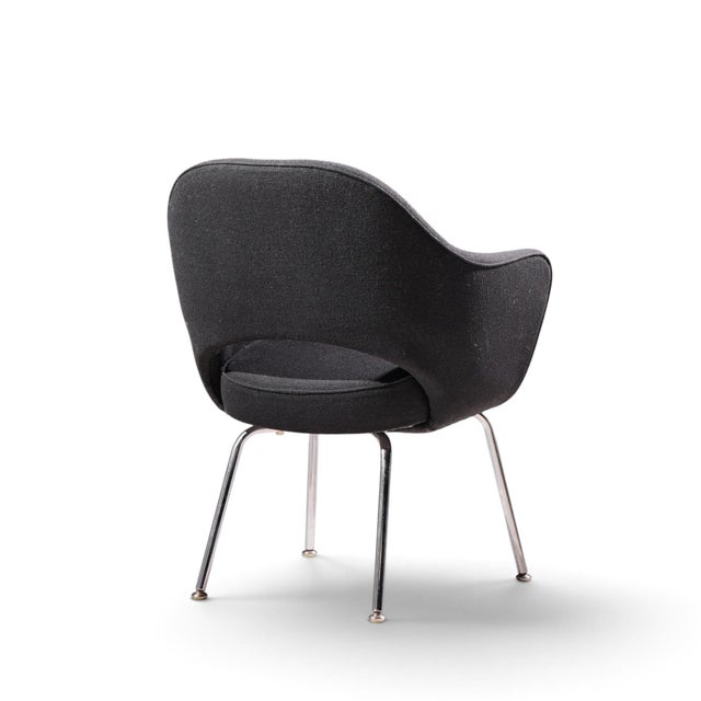 Eero Saarinen for Knoll Mid Century Executive Dining Chairs - Set of 4 For Sale - Image 10 of 12