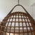 Wood Eureka Hanging Basket Chair by Giovanni Travasa for BBB Bonacina, Italy, 1950s For Sale - Image 7 of 11