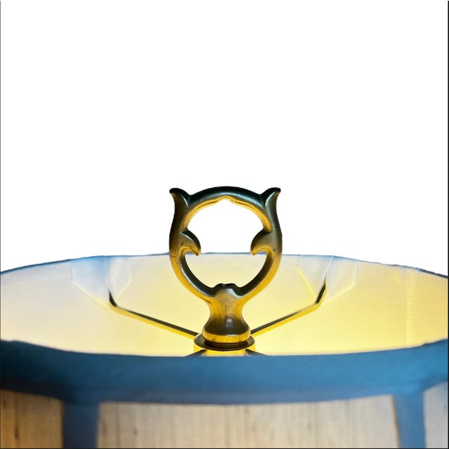 Brick Red 1920s Cameo Glass Lamp by Daum For Sale - Image 8 of 12