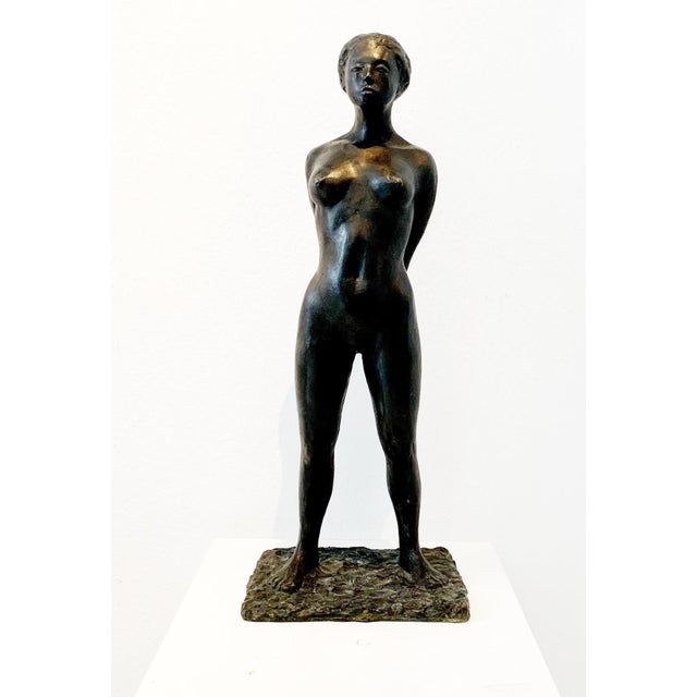 2000 - 2009 Ryszard Piotrowski, A Woman, Bronze Sculpture For Sale - Image 5 of 5